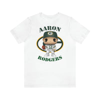 Aaron Rodgers Green Bay Packers, Soft Cotton Bella and Canvas Short Sleeve Tee shirt