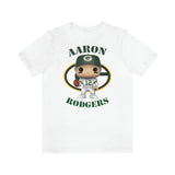 Aaron Rodgers Green Bay Packers, Soft Cotton Bella and Canvas Short Sleeve Tee shirt