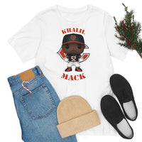 Khalil Mack Chicago Bears, Soft Cotton Bella and Canvas Short Sleeve Tee shirt