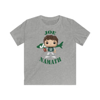 Joe Namath New York Jets, Kids Gildan Softstyle Tee Shirt