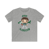 Joe Namath New York Jets, Kids Gildan Softstyle Tee Shirt