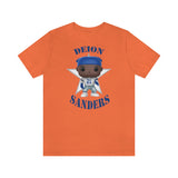 Deion Sanders Dallas Cowboys, Soft Cotton Bella and Canvas Short Sleeve Tee shirt