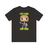 Kurt Cobain Nirvana, Soft Cotton Bella and Canvas Short Sleeve Tee shirt