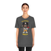 Leveon Bell Pittsburgh Steelers, Soft Cotton Bella and Canvas Short Sleeve Tee shirt