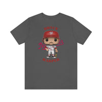Bryce Harper Washington Nationals, Soft Cotton Bella and Canvas Short Sleeve Tee shirt