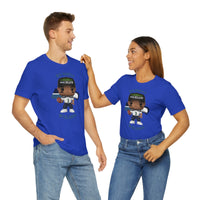 Russell Wilson Seattle Seahawks, Soft Cotton Bella and Canvas Short Sleeve Tee shirt