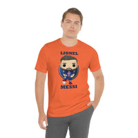 Lionel Messi PSG, Soft Cotton Bella and Canvas Short Sleeve Tee shirt