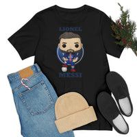 Lionel Messi PSG, Soft Cotton Bella and Canvas Short Sleeve Tee shirt