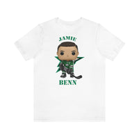Jamie Benn Dallas Stars, Soft Cotton Bella and Canvas Short Sleeve Tee shirt