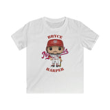Bryce Harper Washington Nationals Kids Gildan Softstyle Tee Shirt