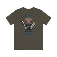 Leonard Fournette Jacksonville Jaguars, Soft Cotton Bella and Canvas Short Sleeve Tee shirt