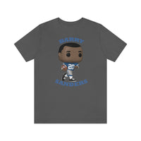 Barry Sanders Detroit Lions, Soft Cotton Bella and Canvas Short Sleeve Tee shirt