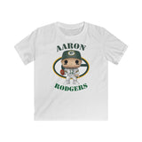 Aaron Rodgers Green Bay Packers, Kids Gildan Softstyle Tee Shirt