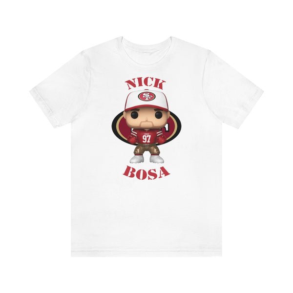 Nick Bosa San Francisco 49ers, Soft Cotton Bella and Canvas Short Sleeve Tee shirt