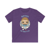 Kevin De Bruyne Manchester City, Kids Gildan Softstyle Tee Shirt