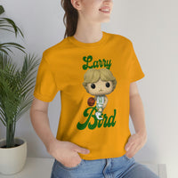Larry Bird Celtics Basketball, Soft Cotton Bella and Canvas Short Sleeve Tee shirt