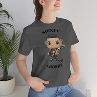 Sidney Crosby Pittsburgh Penguins, Soft Cotton Bella and Canvas Short Sleeve Tee shirt