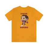 Steve Young San Francisco 49ers, Soft Cotton Bella and Canvas Short Sleeve Tee shirt
