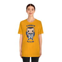 Andrew Luck Indianapolis Colts, Soft Cotton Bella and Canvas Short Sleeve Tee shirt