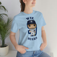 Wil Myers San Diego Padres, Soft Cotton Bella and Canvas Short Sleeve Tee shirt