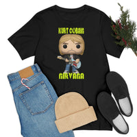 Kurt Cobain Nirvana, Soft Cotton Bella and Canvas Short Sleeve Tee shirt