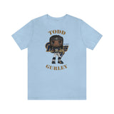 Todd Gurley L.A Rams (Large), Soft Cotton Bella and Canvas Short Sleeve Tee shirt