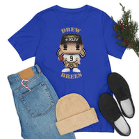 Drew Brees New Orleans Saints Superbowl, Soft Cotton Bella and Canvas Short Sleeve Tee shirt