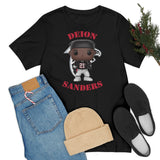 Deion Sanders Atlanta Falcons, Soft Cotton Bella and Canvas Short Sleeve Tee shirt