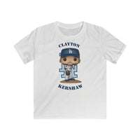 Clayton Kershaw , Kids Gildan Softstyle Tee Shirt