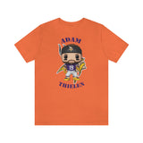 Adam Thielen Minnesota Vikings, Soft Cotton Bella and Canvas Short Sleeve Tee shirt