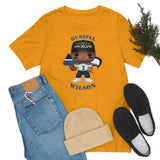 Russell Wilson Seattle Seahawks, Soft Cotton Bella and Canvas Short Sleeve Tee shirt