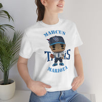 Marcus Mariota Tennessee Titans, Soft Cotton Bella and Canvas Short Sleeve Tee shirt