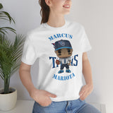 Marcus Mariota Tennessee Titans, Soft Cotton Bella and Canvas Short Sleeve Tee shirt