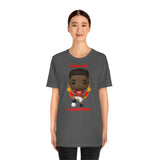 Marcus Rashford Manchester United, Soft Cotton Bella and Canvas Short Sleeve Tee shirt