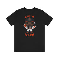 Khalil Mack Chicago Bears, Soft Cotton Bella and Canvas Short Sleeve Tee shirt