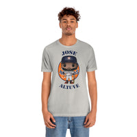 Jose Altuve Houston Astros , Soft Cotton Bella and Canvas Short Sleeve Tee shirt