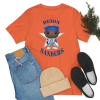 Deion Sanders Dallas Cowboys, Soft Cotton Bella and Canvas Short Sleeve Tee shirt