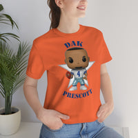 Dak Prescott Dallas Cowboys, Soft Cotton Bella and Canvas Short Sleeve Tee shirt