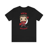 Nico Hischier New Jersey Devils, Soft Cotton Bella and Canvas Short Sleeve Tee shirt