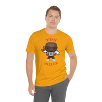 Von Miller Denver Broncos, Soft Cotton Bella and Canvas Short Sleeve Tee shirt