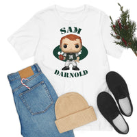 Sam Darnold New York Jets, Soft Cotton Bella and Canvas Short Sleeve Tee shirt
