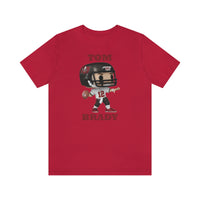 Tom Brady, Tampa Bay Buccaneers Soft Cotton Bella and Canvas Short Sleeve Tee shirt