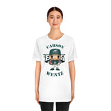 Carson Wentz Philadelphia Eagles (Green Jersey), Soft Cotton Bella and Canvas Short Sleeve Tee shirt