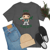 Joe Namath New York Jets, Soft Cotton Bella and Canvas Short Sleeve Tee shirt