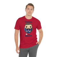 Lionel Messi PSG, Soft Cotton Bella and Canvas Short Sleeve Tee shirt