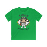 Aaron Rodgers Green Bay Packers, Kids Gildan Softstyle Tee Shirt