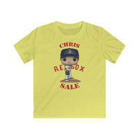 Chris Sale Boston Red Sox, Kids Gildan Softstyle Tee Shirt