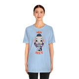 Mr Met New York Mets, Soft Cotton Bella and Canvas Short Sleeve Tee shirt