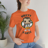 Brett Farve Green Bay Packers, Soft Cotton Bella and Canvas Short Sleeve Tee shirt