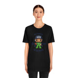 Russell Wilson Seattle Seahawks (Green), Soft Cotton Bella and Canvas Short Sleeve Tee shirt